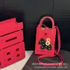 Bolsa con Tema de Amor, Bolsa de Punto para Teléfono Móvil de Verano, Bolso de Mano Portátil de Silicona Estilo Coreano que se Puede Llevar Cruzado, un Artículo Imprescindible para Salir