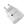 Carregador PD padrão europeu de 25W Adaptador PD padrão europeu ponderado de 20W Mini protocolo PPS de 25W cabeça de carregamento rápido PD rápido