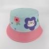 Nuevo Sombrero de Pescador con Estampado de Dibujos Animados Transfronterizo 2025 para Hombres, Mujeres y Niños, Lindo Sombrero de Cubo de Mono y Gato de Doble Cara, Diseño de Animales