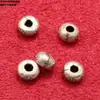 Tailandia Chiang Mai accesorios de plata hechos a mano cuentas de plata de ley antiguas vintage colgante de cuentas hecho a mano para bricolaje accesorios de cuentas de barril