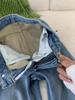 Jeans Ajustados de Pierna Recta con Forro de Polar para Mujer, Invierno 2025, Tallas Grandes, Cintura Alta, Corte Holgado, Adelgazantes, Engrosados, Pantalones de Pierna Ancha Cálidos