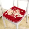 Cojín de Silla Engrosado Cojín de Silla de Felpa Cojín para Glúteos Cálido Silla de Comedor Universal Primavera y Otoño Fabricante de Sillas Venta al por Mayor Engrosado y Cálido
