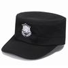 Nueva gorra de seguridad para entrenamiento gorra de seguridad para hombre sarga cuadriculada gorra de servicio táctico propiedad residencial hotel gorra de seguridad