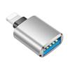 Adaptador USB de disco U para teléfono móvil, lector de tarjetas OTG, cabezal de conversión USB a Lightning para teléfono móvil Apple