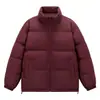 241066 Chaquetas Acolchadas de Algodón Nuevas de Invierno para Hombres y Mujeres, Chaquetas Oxford Pequeñas, Chaquetas Acolchadas de Algodón, Estilo Corto con Cuello Alto