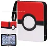 Álbum de Tarjetas para Bebé Amazon de 4 Compartimentos con Cremallera PU9 Álbum de Almacenamiento de Tarjetas Pokemon de Hojas Sueltas Dream Mini Card
