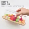 Caja de Almuerzo Sellada Rectangular de Silicona para Crispy, Caja de Almacenamiento de Frutas y Verduras para Oficinistas, Transfronteriza