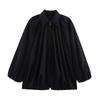 Para Aliexpress Popular Ropa Transfronteriza Europea y Americana Holgada Moda con Capucha Chaqueta Bomber de Manga Larga con Solapa