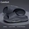 Pantuflas de verano para mujer para exteriores, sandalias antideslizantes de EVA para interior y hogar, pantuflas de baño silenciosas, sin olor y cómodas para caminar.