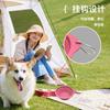 Tazón Plegable Ajustable para Mascotas Transfronterizo, Suministros Portátiles para Mascotas al Aire Libre, Tazón Plegable de Silicona para Perros de Comida Lenta