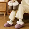 Pantuflas de Algodón para Mujer, Nuevo Modelo Invierno 2026, Pantuflas de Felpa Cálidas para Interior del Hogar, Cómodas Pantuflas Domésticas para Hombre, Otoño e Invierno