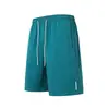 Shorts Masculino de Verão Europeu Transfronteiriço de Seda de Gelo Secagem Rápida Largos para Basquete Esportes Casuais Praia Calças de Comprimento Médio