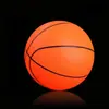 Juguetes de pelotas de goma para niños alta elasticidad inflable PVC multicolor línea baloncesto juguetes para niños de preescolar pelota para golpear