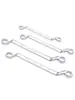 Chave Torx de Cabeça Dupla, ferramenta de chave de dupla finalidade, chave de uso duplo para óculos, reparo automotivo, reparo de máquinas, ferramenta de chave de hardware de manutenção