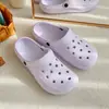 Zapatos Perforados Modelo Nuevo 235 Qidashun, Zapatos de Jardín de Verano para Hombres y Mujeres, Zapatos de Playa para Parejas, Venta al por Mayor desde el Fabricante