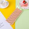 Envio Grátis de Fábrica Canudo de Papel Descartável Canudo Dourado Rosa Canudo Listrado Preto Bronzeado Canudo Criativo para Festa