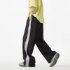 2026 Primavera/Verão Novos Calças Casuais Retrô Americano Masculinas Largas Retas Perna Larga Casuais Calças Cargo Marca Tendência Versátil