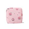 Bolsa Portátil Fofa de Desenho Animado para Absorventes Higiênicos e Cosméticos de Grande Capacidade Batom Absorvente Tio Bolsa de Cosméticos Bolsa Menstrual Porta-Moedas