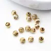 14K bolsa ouro acessórios cor cobre contas abóbora contas joias pulseira colar DIY feito à mão material de contas atacado