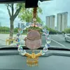 Nova Dinastia Song Brocado Gato da Fortuna Pingente de Cristal Pendente para Carro Bolsa de Dinheiro Pendente para Retrovisor de Carro Bolsa de Presente Pingente Luxo Leve