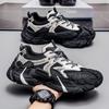 2025 Nuevo Estilo de Verano Malla Transpirable Suela Gruesa Aumentador de Altura Zapatos de Papá Zapatos de Neumático Ligeros y Cómodos Zapatos Deportivos de Suela Suave