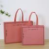 Bolsas de Mano de Tela No Tejida, Bolsas para Tiendas de Ropa, Bolsas de Compras para Ropa de Niño y Niña Hechas a Medida, Bolsas de Regalo para Abrigos, Hechas a Medida