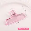 Libro de diario estilo clip magnético, clip de cola larga, archivador, estuche para boletos/lápices, aspecto elegante, función multi-oficina, fijación fuerte