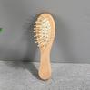 Cepillo de lana pura de haya cepillo para champú de bebé cepillo vintage para cabeza de aceite cepillo de tallado para cortar el pelo cepillo para el pelo limpieza de peluquería pelo roto