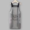 Delantal Impermeable a Prueba de Aceite Sin Lavado para el Hogar Largo Hasta Debajo de la Rodilla para Hombres y Mujeres Translúcido Ropa de Trabajo Acuática para Catering Fideos