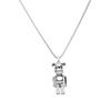 Collar de oso de hip hop personalizado con cuatro extremidades móviles para hombre y mujer, cadena de lana punk, con colgante de oso violento