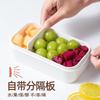 Caja de Almuerzo Sellada Transparente con Compartimentos de Grado Alimenticio, Calentable para Microondas, para Ensalada y Fruta, Fabricante al por Mayor