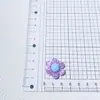 Lindas Flores Puntiagudas Transparentes Accesorios DIY de Resina Pendientes Pasador Funda para Teléfono Móvil Llavero Flor para Zapatos Material al por Mayor