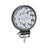 Mini Redonda 42W 14-LED Luz de Trabajo Blanca Siempre Encendida Luz Modificada para Motocicleta Vehículo Todoterreno