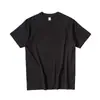Venta al por mayor de camisetas nuevas de verano de tacto frío, peso pesado, Sorona, manga corta, antibacterianas, color liso, versátiles, con cuello redondo holgado y manga corta.