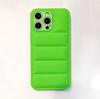 Adecuado para funda de teléfono móvil Apple iPhone 15/14/13/11/12 Pro/Max, chaqueta de plumas, parche con borde cruzado y orificio fino.