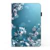 Adequado para capa de couro para tablet Lenovo Tab M9 M10 flor pintada desenho animado porta-cartão capa protetora P11
