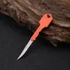 Faca de Chaveiro Portátil Fivela Equipamento de Defesa Faca de Exterior Mini Faca Dobrável Portátil Viagem Aço Inoxidável Faca de Fruta