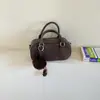 Bolso de mano de moda retro americano, bolso de hombro mate estilo coreano de otoño para mujer, versátil y elegante para ir al trabajo