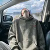 Sudadera con Bordado de Estrella para Hombre Primavera y Otoño Oversize Pulóver Holgado Tendencia Marca Americana Chaqueta Pesada