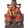 Ornaments do Deus da Riqueza Grande Fortuna Cerâmica Deus da Riqueza Casa Eerating Estátuas de Buda Decoração de Mesa de Escritório Presente de Inauguração
