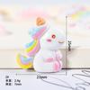 Accesorios diy de resina unicornio de dibujos animados pegamento crema parche para funda de teléfono accesorios para el cabello de niños material de decoración pegatina para refrigerador