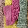 Abrigo de Tela de Vellón de Cordero Grueso, Cojín, Alfombra, Zapatos, Sombreros, Artículos para Mascotas, Tela de Vellón, Tela de Vellón de Oso de Peluche Grande