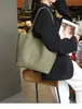 Bolsa Tote Xadrez de Couro Genuíno para Mulheres Novo Modelo 2026 Bolsa de Ombro Transversal de Grande Capacidade Bolsa de Mão Versátil Simples Transversal