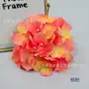 27 Flores de Hortênsia Seda Simulada Hortênsia Grande Acessórios de Parede para Hortênsia Parede de Fundo Salão de Casamento Cerca Arco Arranjo de Flores