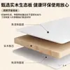 Mueble de TV de Pizarra Mesa de Café Combinación Sala de Estar Hogar 2025 Nuevo Estilo Crema Mueble de TV de Madera Maciza de Pie Armario