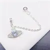 Acessórios DIY de Cristal Colorido Durável Preenchido com Ouro 14K Série Imperatriz Saturno Huazi Pingente Espaçador de Contas Pulseira Colar