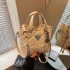 Bolsas de Nicho Transfronteiriças para Mulheres 2026 Nova Moda Primavera e Verão Bolsa de Ombro Acolchoada Casual para o Dia a Dia Bolsa Transversal