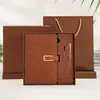 Cuaderno A5 Personalizado Cuaderno Grueso Planificador Cuaderno para Ahorrar Dinero Papel Daolin Papelería de Oficina Set de Caja de Regalo Negocios