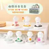 Adorno de Estatua de Aromaterapia Fragancia Flotante Youyuan Caja Ciega Cristal Natural Creativo Resina Decoración de Escritorio Regalo de Vacaciones
