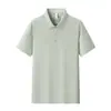 Camiseta tipo polo de manga corta 200g Personalización Unisex Cuello camisero Ropa de trabajo Cuello de camisa Uniforme de grupo Camisa publicitaria